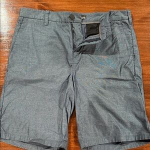 Hurley Men's Gray Flat Front Shorts